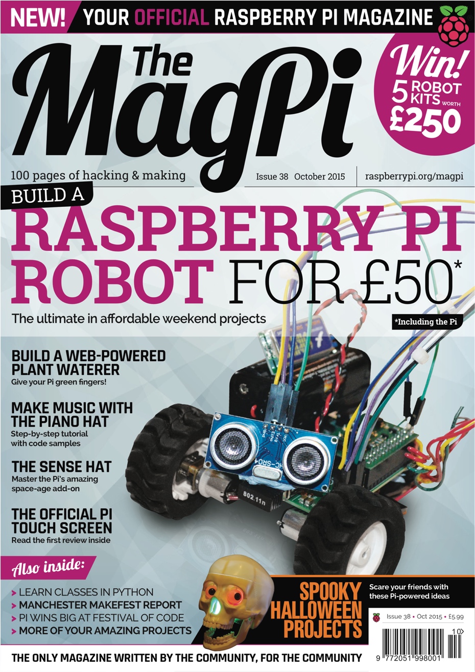 The MagPi Número 38 – Octubre 2015