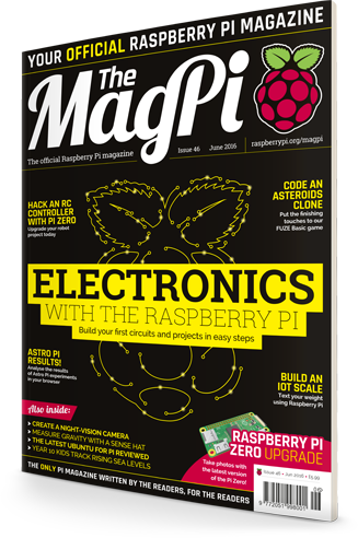 The MagPi #46 – Subscriu-te i aconsegueix un Raspberry Pi Zero