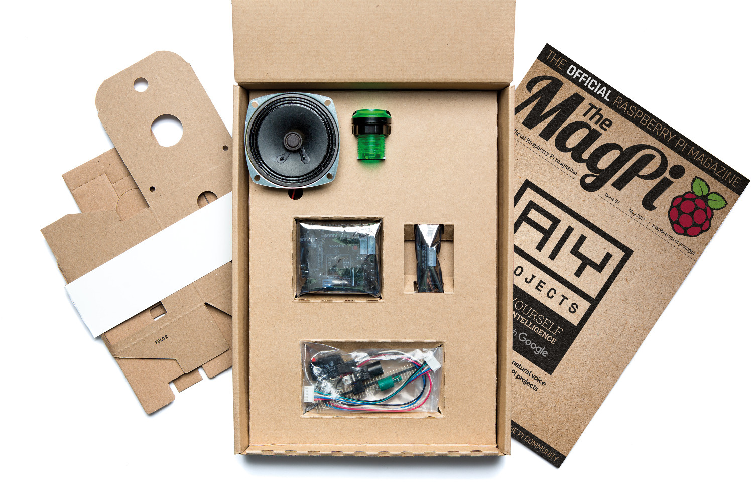 The MagPi 57 et regala un Google Voice Hardware per als teus projectes AIY